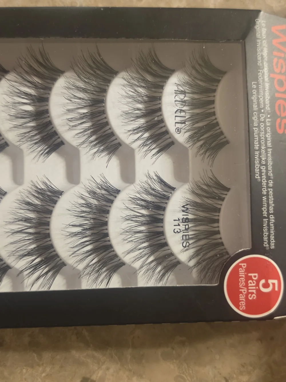 Lilly Lashes Wispies False Eyelash Set – Black